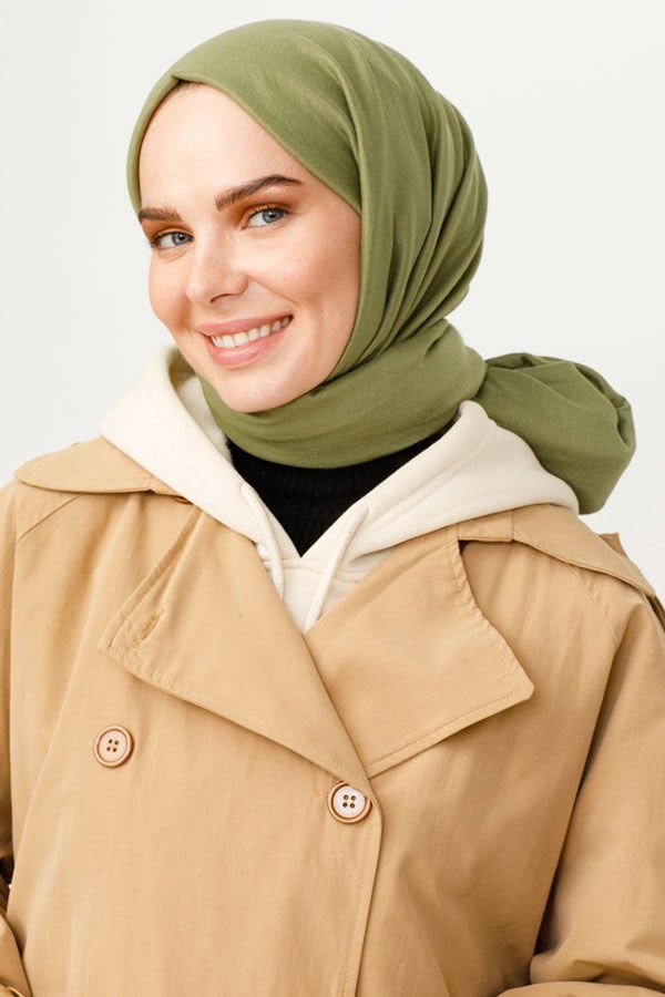 Valorscarf Çam Kokusu  Pamuk Kraş Şal