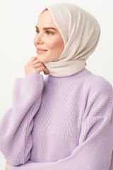 Valorscarf  Krem Pamuk Kraş Şal