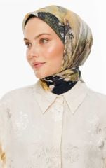 Valorscarf Forest Desen Pamuk İpek Esarp